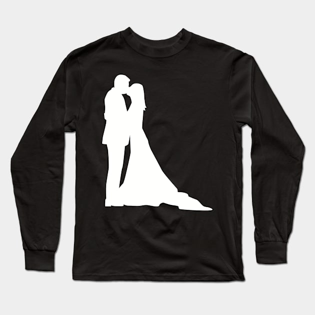 Wedding Long Sleeve T-Shirt by Designzz